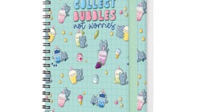 Kitty Bubble Tea Large Week-To-View Spiral A5 Diary 2027