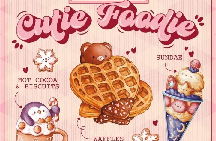 Cutie Foodie Calendar 2027