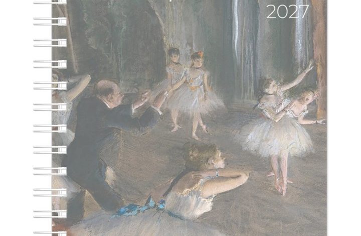 Impressionism A5 Diary 2027