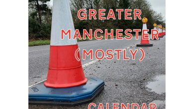 Traffic Cones of Greater Manchester A3 Calendar 2027