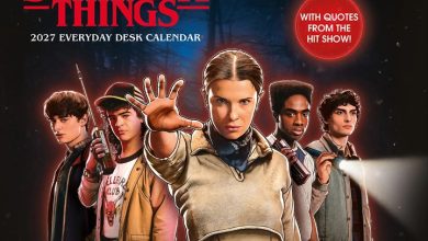 Stranger Things Desk Calendar 2027