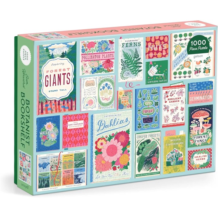 Ever Upward, Botanist Bookshelf Jigsaw