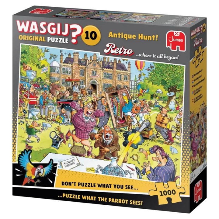 Wasgij? Retro Original 10, Antigue Hunt! Jigsaw