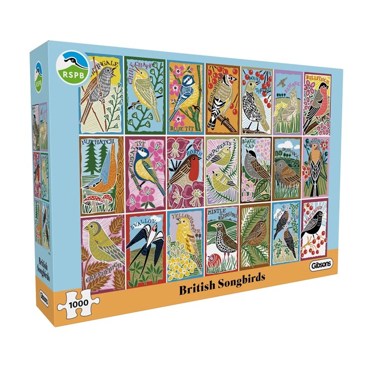 RSPB, British Songbirds Jigsaw