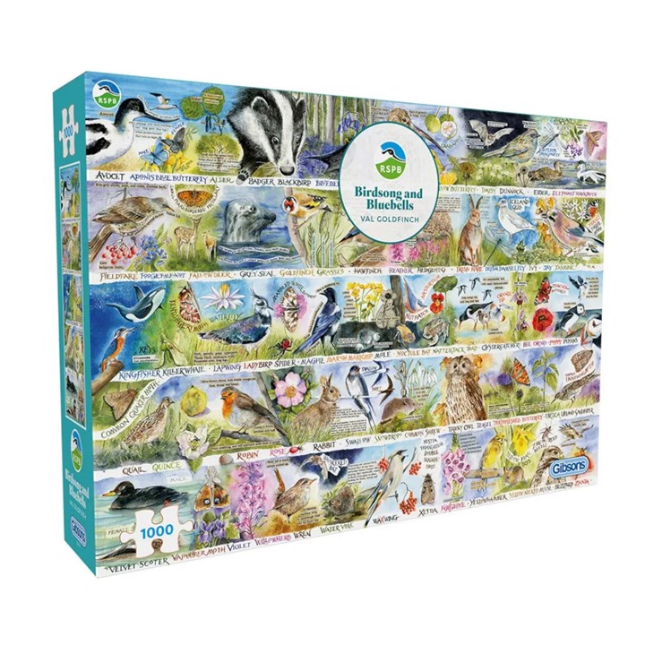 RSPB, Birdsong and Bluebells Jigsaw