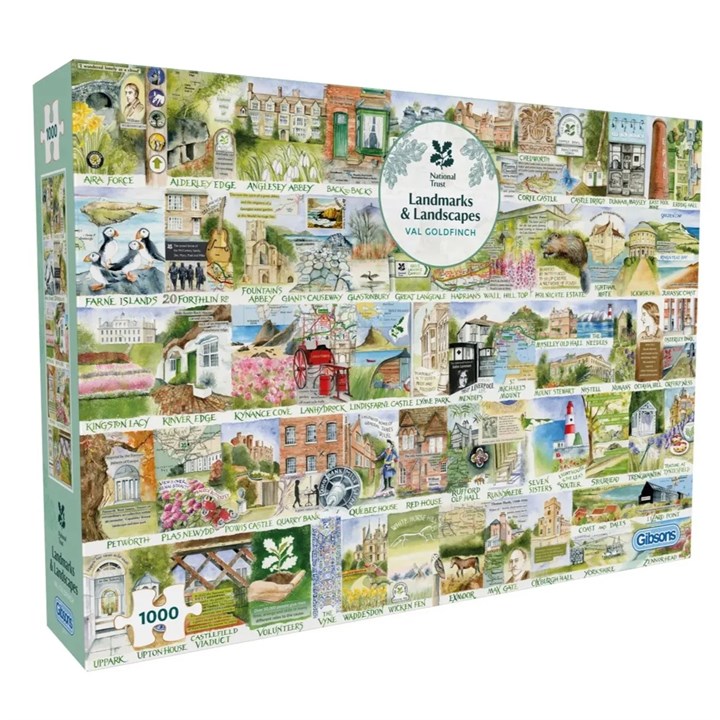 National Trust, Landmarks & Landscapes Jigsaw
