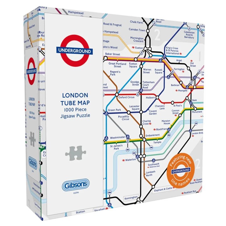 Transport for London, London Tube Map Jigsaw