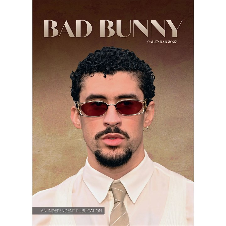 Bad Bunny A3 Calendar 2027