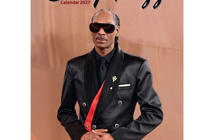 Snoop Dogg A3 Calendar 2027