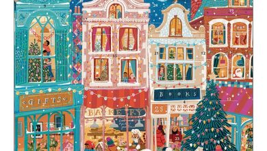Christmas Market Square Traditional Advent Calendar