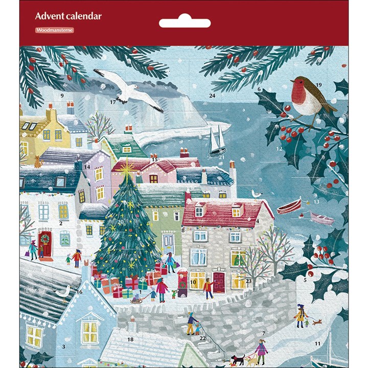 Christmas Harbour Square Traditional Advent Calendar