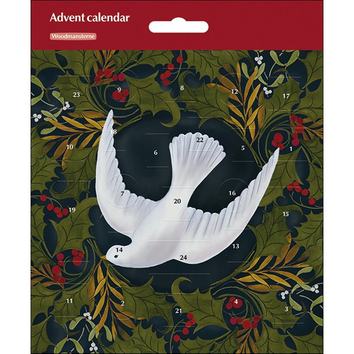 Dove of Peace Mini Traditional Advent Card