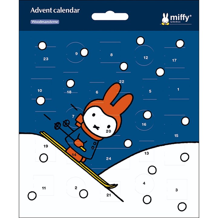 Miffy, Ski Slopes Mini Advent Card