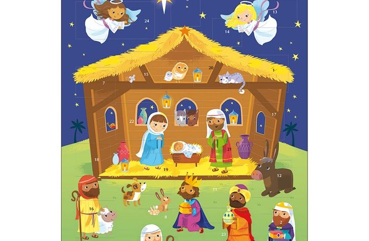 The Nativity Children Traditional Advent Calendar