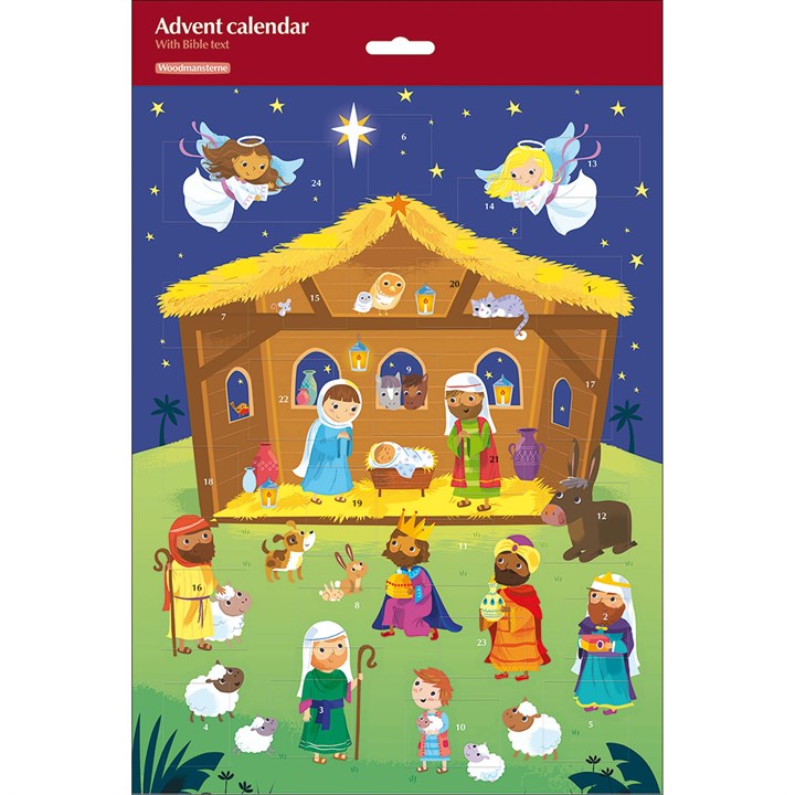 The Nativity Children Traditional Advent Calendar