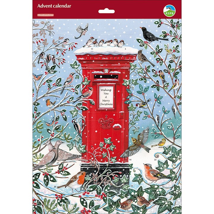 RSPB, Christmas Post Large Traditional Advent Calendar