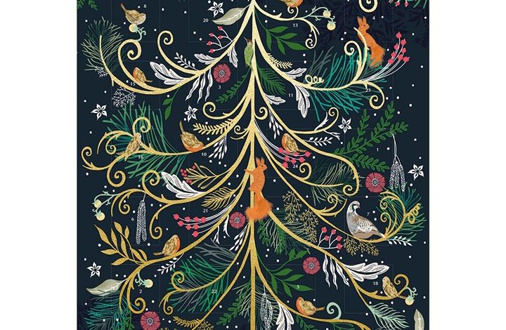 Christmas Tree Large Traditional Advent Calendar