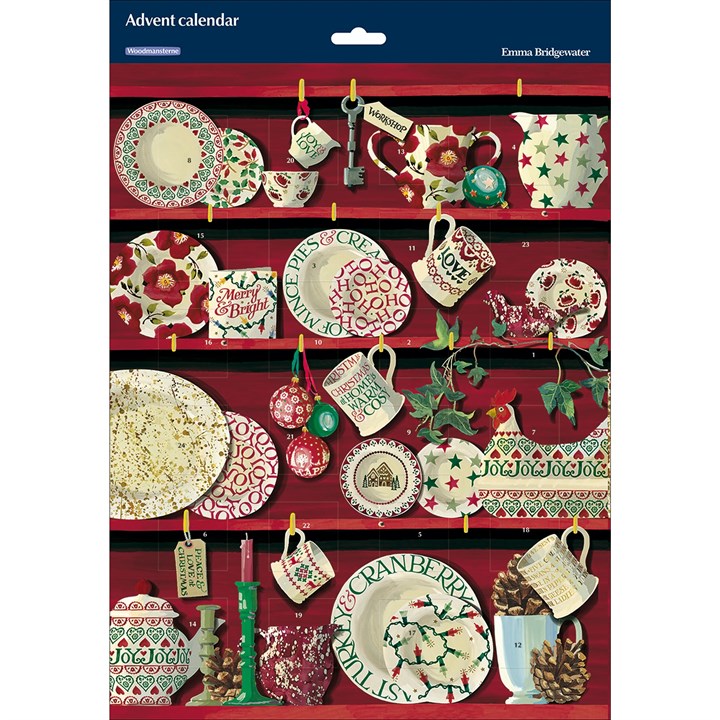 Emma Bridgewater, Christmas Dresser Large Traditional Advent Calendar