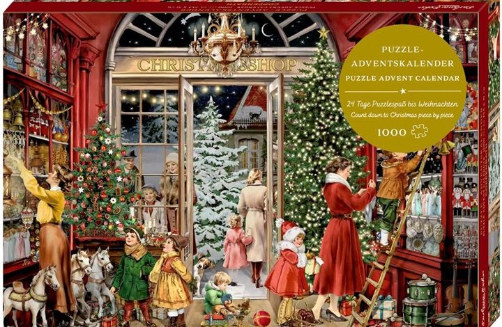 Nostalgic Christmas Shop Jigsaw Advent