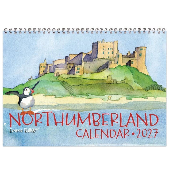 Emma Ball, Northumberland A4 Calendar 2027
