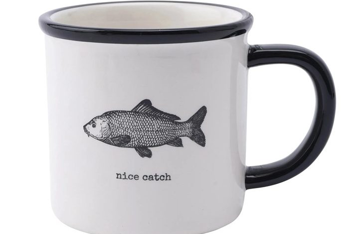 Nice Catch Stoneware Mug