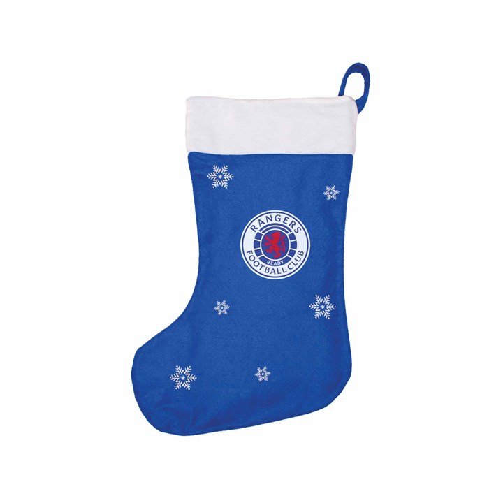 Rangers FC Crest Snowflake Stocking