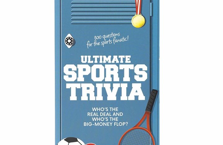 Sports Trivia Card Game