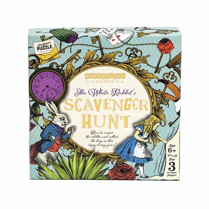 Alice in Wonderland, The White Rabbit’s Scavenger Hunt Game
