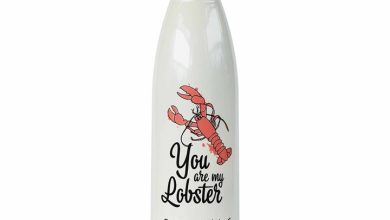 Friends You're My Lobster Water Bottle