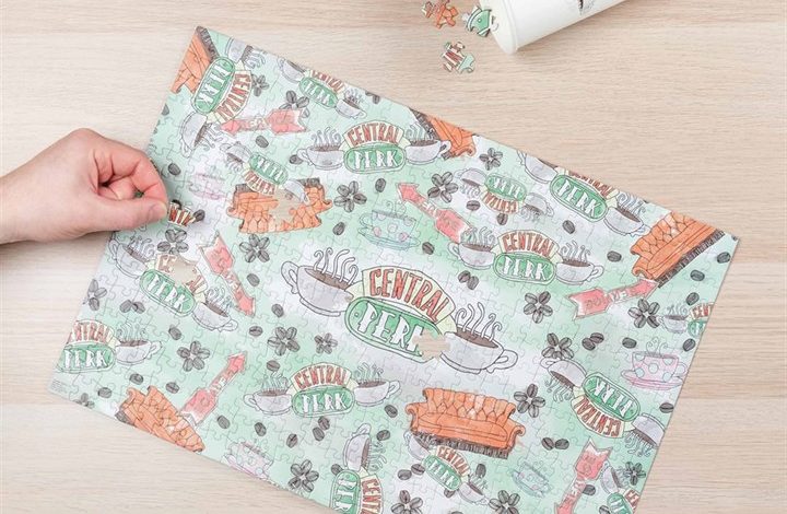 Friends Central Perk Coffee Cup Jigsaw