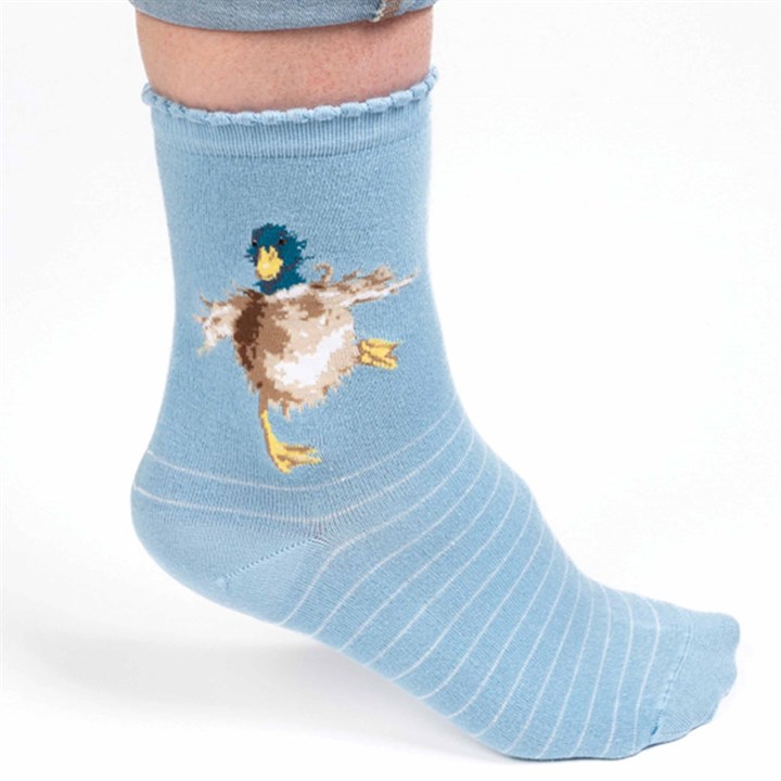 Wrendale Designs, Duck Socks – Size 4 – 7