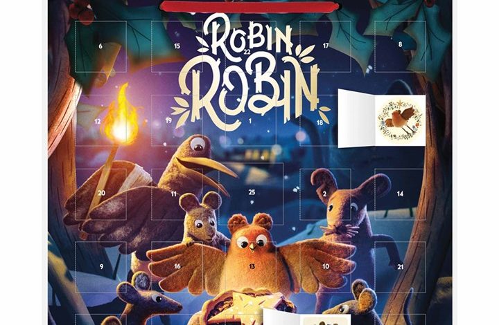 Robin Robin Traditional Advent Calendar