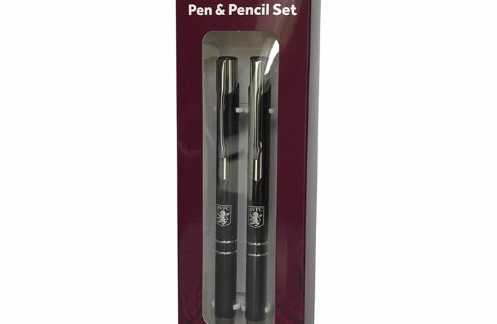 Aston Villa FC Pen & Pencil Set