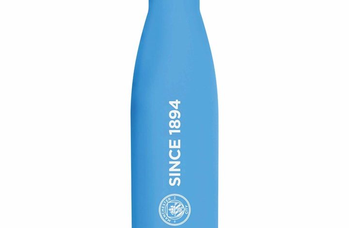 Manchester City FC Stainless Steel Water Bottle