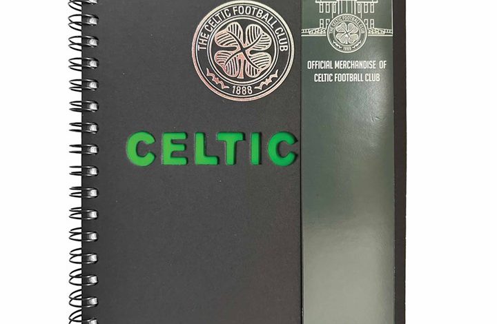 Celtic FC A5 Spiral Notebook