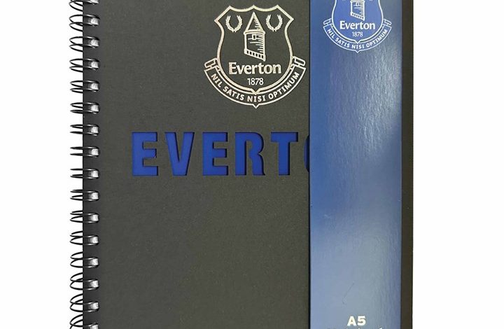 Everton FC A5 Spiral Notebook