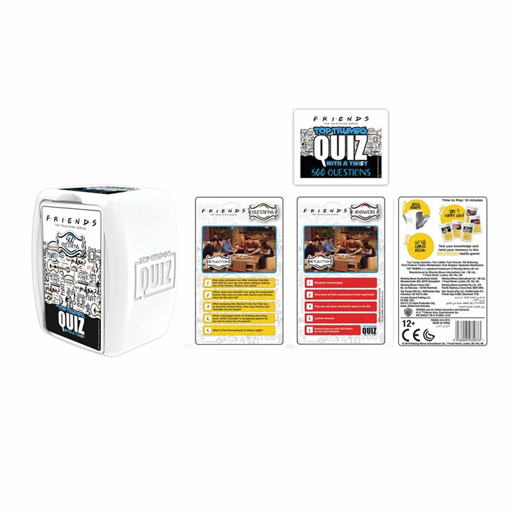 Friends Top Trumps Trivia Quiz