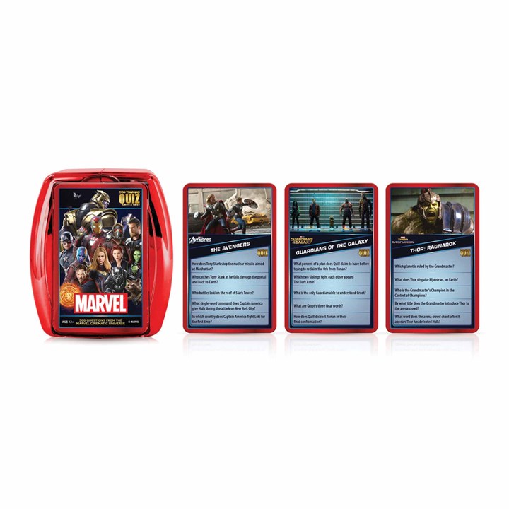 Disney, Marvel Cinematic Universe Top Trumps Trivia Quiz