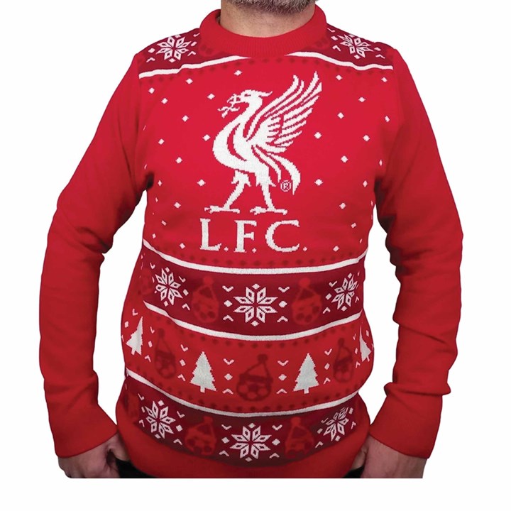 Liverpool FC Christmas Jumper Small