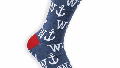W Anchor Socks - Size 6 - 9