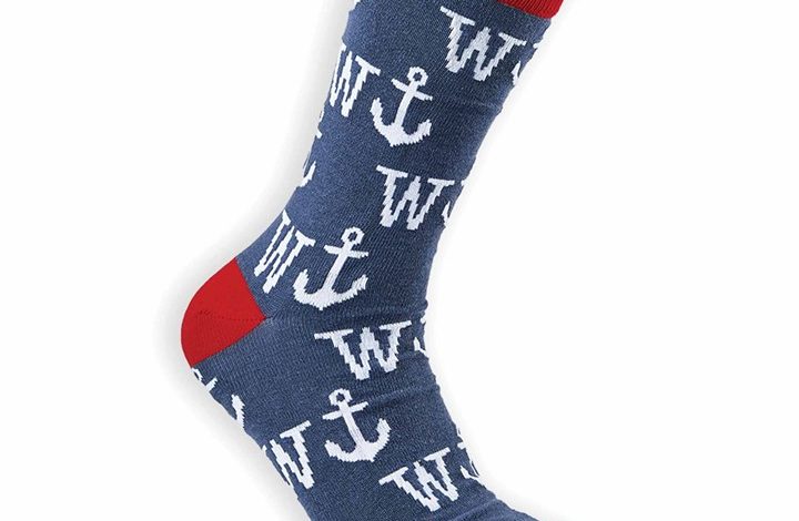 W Anchor Socks - Size 6 - 9