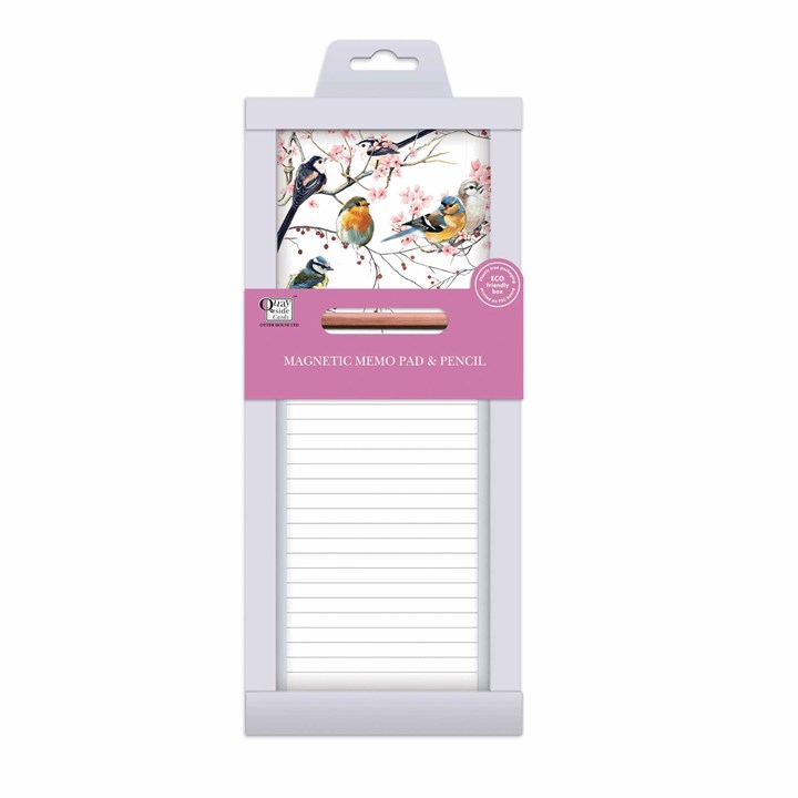 Pollyanna Pickering, Birds & Berries Magnetic Memo Pad
