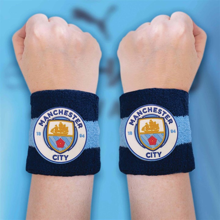 Manchester City FC Cotton Sweatbands
