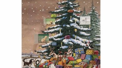 Little Polar Bear Under Christmas Tree Traditional Advent Calendar