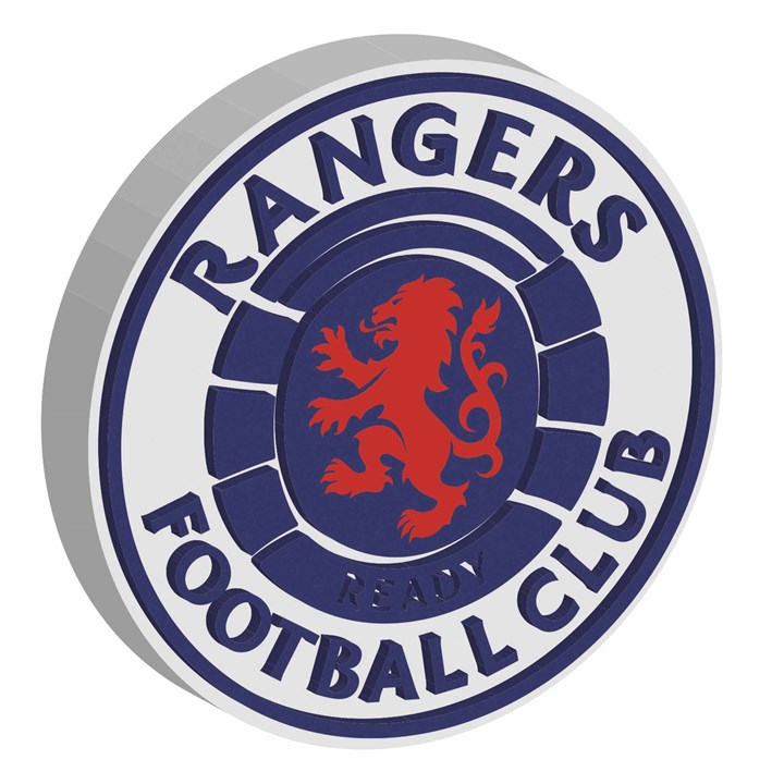 Rangers FC 3D PVC Crest Magnet