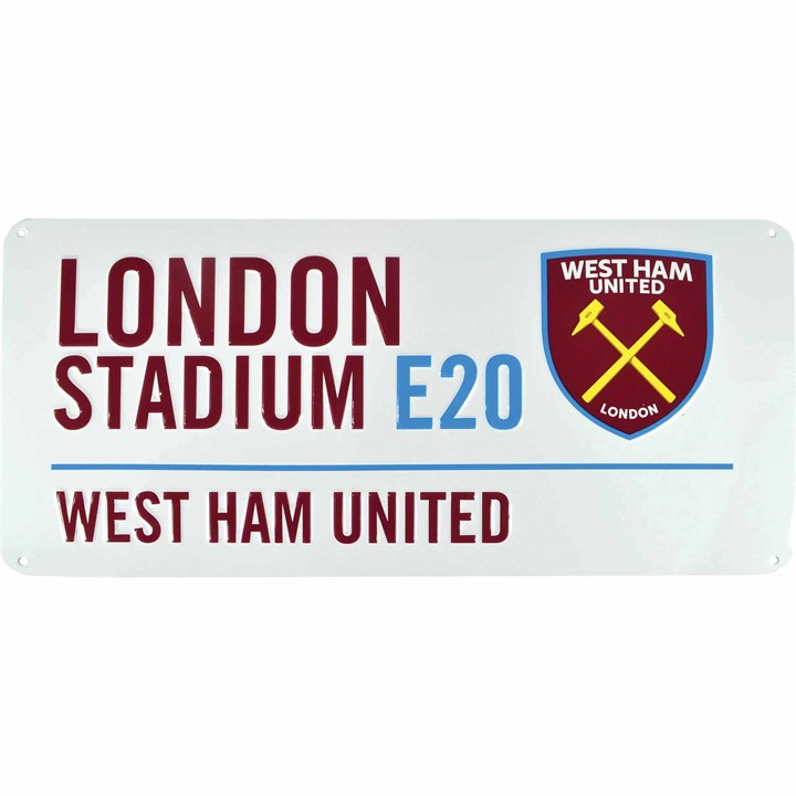 West Ham United FC Street Sign