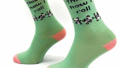 This Is How I Roll Panda Socks - Size 4 - 8