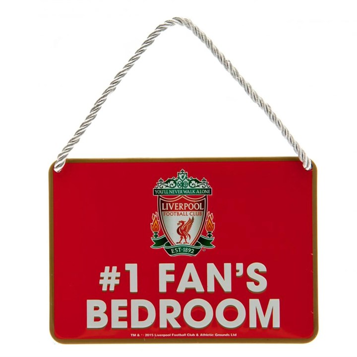 Liverpool FC No.1 Fan’s Bedroom Plaque