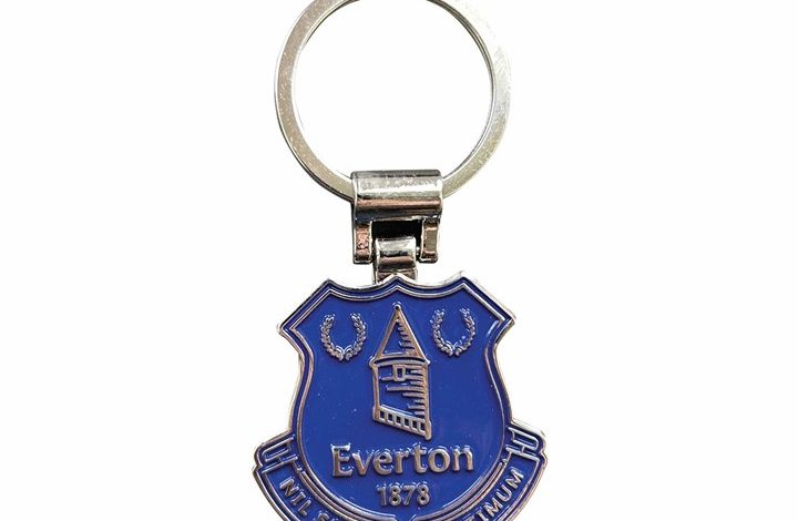 Everton FC Crest Shaped Keyring