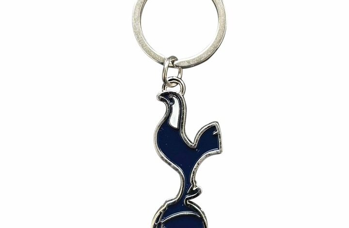 Tottenham Hotspur FC Crest Shaped Keyring